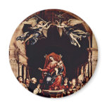 Altarpolyptychon Of San Bartolomeo In Bergamo, By Fridge Magnet