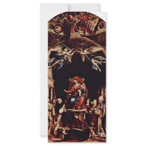 Altarpolyptychon Of San Bartolomeo In Bergamo, By Custom Rack Cards