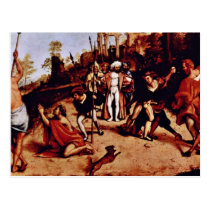 Altarpolyptychon Of San Bartolomeo In Bergamo Pred Postcard