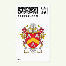 Alten Family Crest Stamps