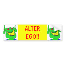 ALTER EGO!! BUMPER STICKER