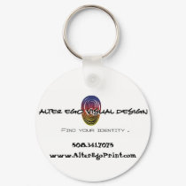 Alter Ego Print Keychain