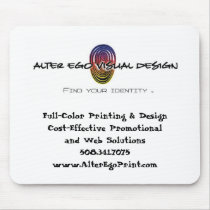 Alter Ego Print Mouse Pad mousepads by AlterEgoPrint Alter Ego Print Mouse Pad mousepads