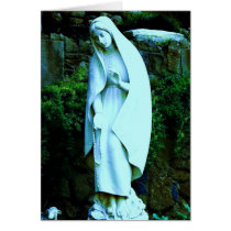 Altered Blue Virgin Mary cards by JuJuGardens Altered Blue Virgin Mary cards