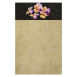 Altered Colorful Pansy's- Stationery- No Lines
