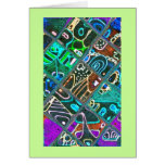 Altered Doodle Greeting Card