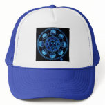 Altered Light Blue Zodiac Sun Eclipses Hats