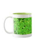 Altered Lime Flowered Succulents Coffee Cup Coffee Mugs