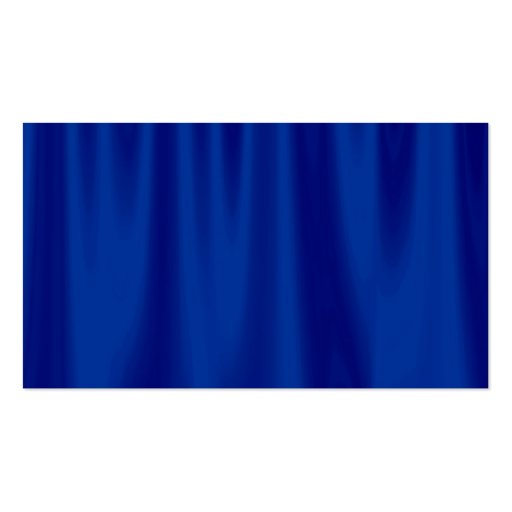 Alternate Tones - Blue Curtain Business Cards (back side)