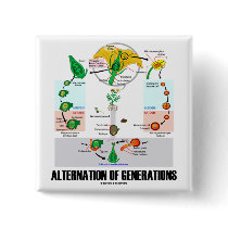Alternation Of Generations (Flower Life Cycle) buttons by wordsunwords Alternation Of Generations (Flower Life Cycle) buttons