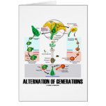 Alternation Of Generations (Flower Life Cycle) Greeting Card