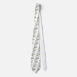 Alternation Of Generations (Flower Life Cycle) Neck Tie