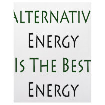 Alternative Energy Is The Best Energy letterhead