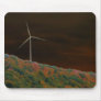 Alternative Energy Wind Turbine Fall Mousepad