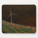 Alternative Energy Wind Turbine Fall Mousepad by thewedge Alternative Energy Wind Turbine Fall Mousepad