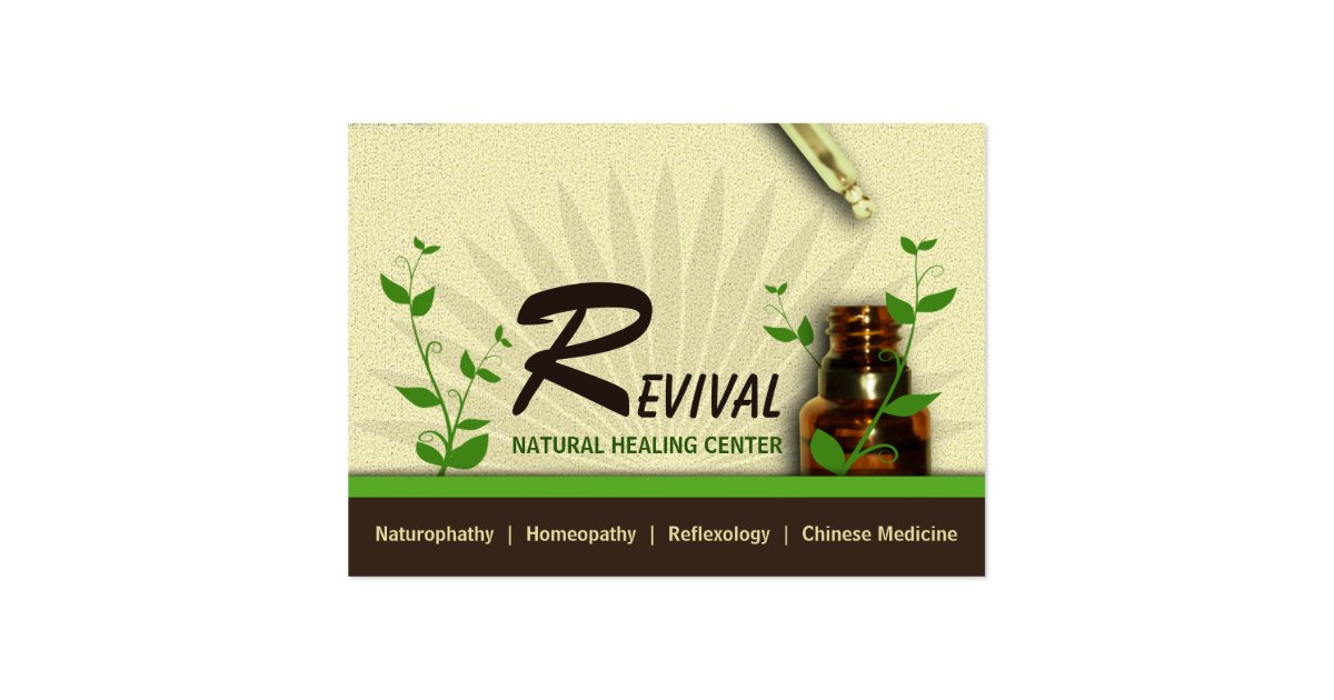 Alternative Medicine Homeopathic Business Cards Zazzle