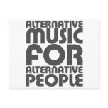 Alternative Music 4 Alternative People - Emo Rock postcards