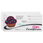 Alternative Retro Pink Cupcake - Gift Certificates Custom Rack Cards