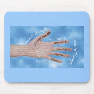 Alternative Therapies Mouse Pads by karmasherbs