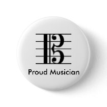 Alto Clef Button by arluz1 Alto Clef Button