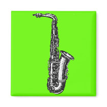 Alto Saxophone Magnet