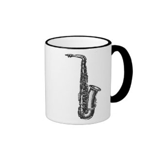 Alto Saxophone Ringer Coffee Mug