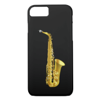Alto Saxophone Sax Brass Music Instrument iPhone 7 Case
