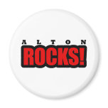 Alton, Alabama City Design Refrigerator Magnets