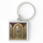 Alton Towers Triptych, c.1150 Key Chain