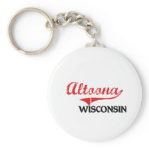 Altoona Wisconsin City Classic Keychains