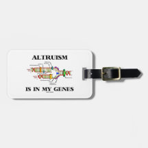 Altruism Is In My Genes (DNA Replication) Bag Tags