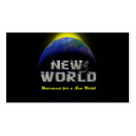 Altruistic message business card