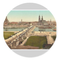 Altstadt, Dresden, seen from the Ministry of War, Stickers