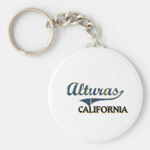 Alturas California City Classic Key Chain