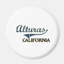 Alturas California City Classic Magnet