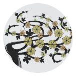 Aludra the Tree Round Sticker