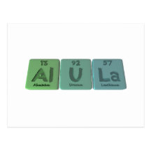 Alula-Al-U-La-Aluminium-Uranium-Lanthanum Post Cards