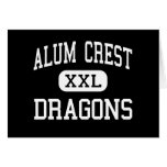 Alum Crest - Dragons - High School - Columbus Ohio Greeting Cards