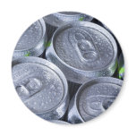 Aluminum cans magnets