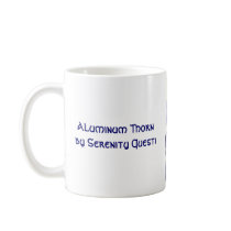 Aluminum Thorn Mug by Serenity_Questi Aluminum Thorn Mug