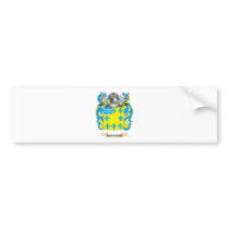 Alvarado Coat of Arms (Family Crest) Bumper Sticker