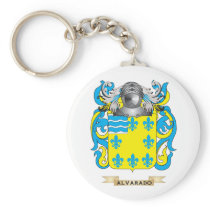 Alvarado Coat of Arms (Family Crest) Keychains