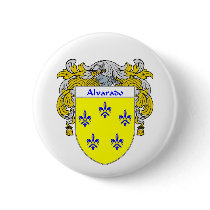 Alvarado Coat of Arms (Mantled) buttons