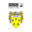 Alvarado Coat of Arms (Mantled) postage by NameGame Alvarado Coat of Arms (Mantled) postage