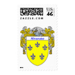 Alvarado Coat of Arms (Mantled) Postage Stamp