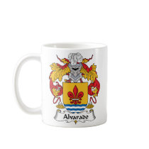 Alvarado Family Crest mugs by coatsofarms Alvarado Family Crest mugs