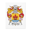 Alvarado Family Crest postcards
