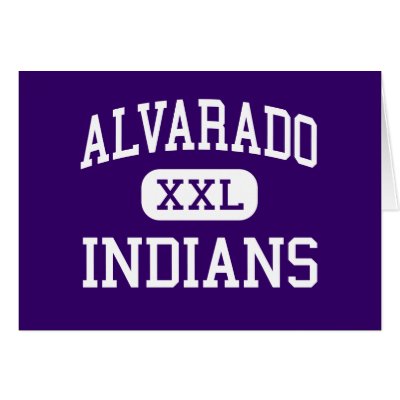 Alvarado - Indians - High School - Alvarado Texas Cards by customteamsportswear