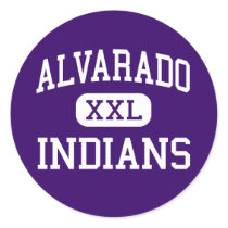 Alvarado - Indians - High School - Alvarado Texas Sticker