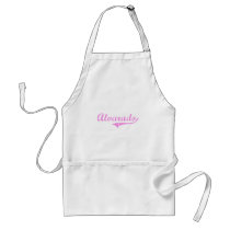 Alvarado Last Name Classic Style Aprons